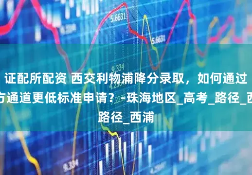 证配所配资 西交利物浦降分录取，如何通过我方通道更低标准申请？-珠海地区_高考_路径_西浦